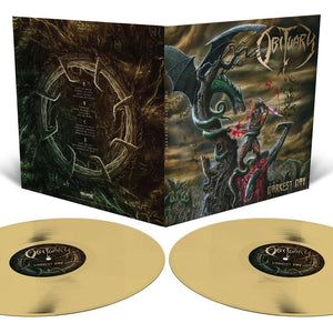 Pre-Order: Obituary - Darkest Day - [Translucent Gold 2LP]