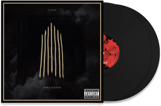 the album cover for J. Cole - Born Sinner [2 LP]
