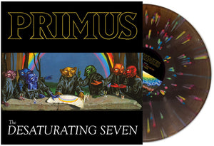 Primus - Desaturating Seven (Midnight Rainbow/ 7th Anniversary Edition) [Gold Foil Stamping/Midnight Rainbow Splatter LP]