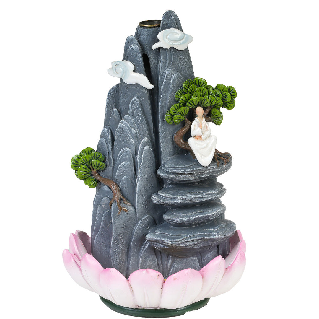 Lotus Mountain Backflow Incense Burner