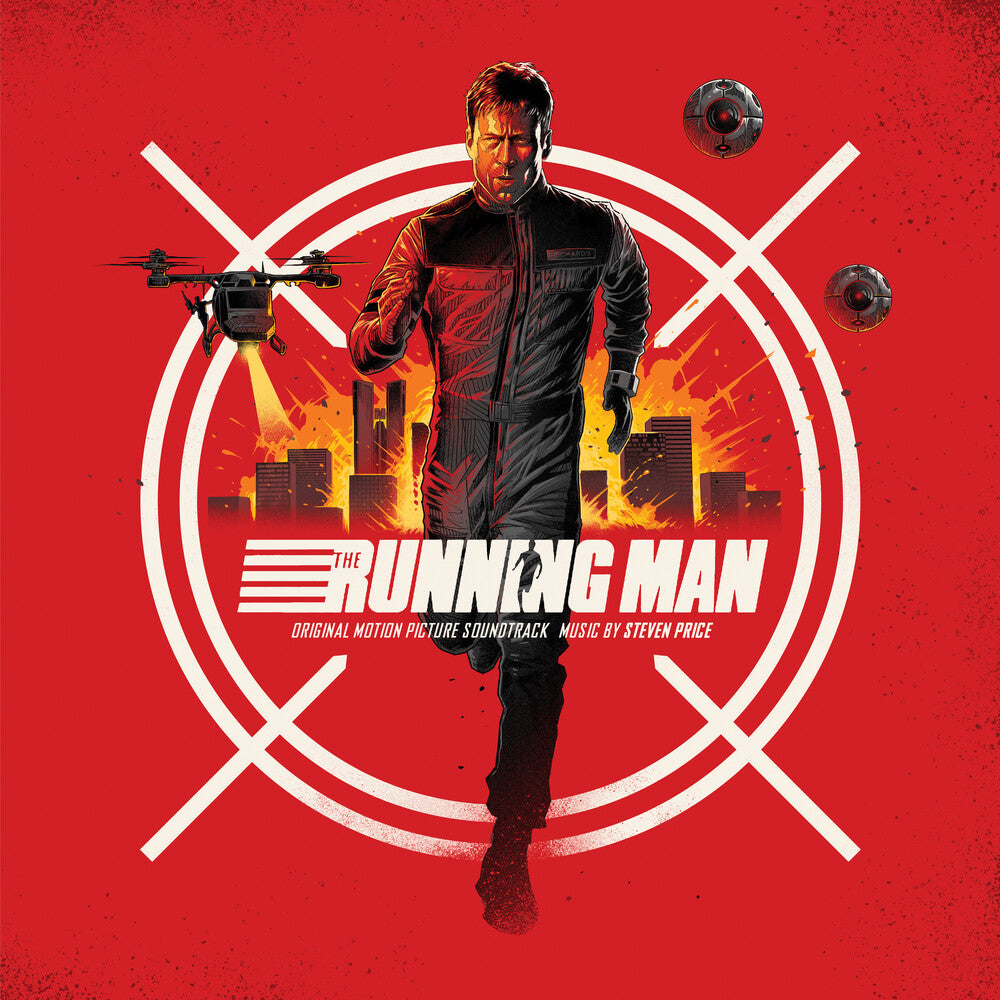 the album cover for Steven Price  / Running Man - O.S.T. - Steven Price  / Running Man - O.S.T. [Gray]