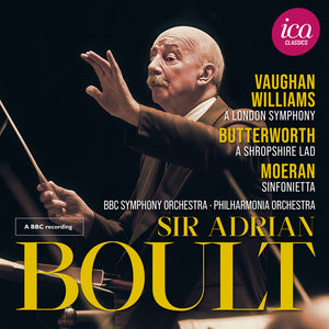 Pre-Order: Sir Boult  Adrian - Vaughan Williams Butterworth & Moeran (Live) [CD]