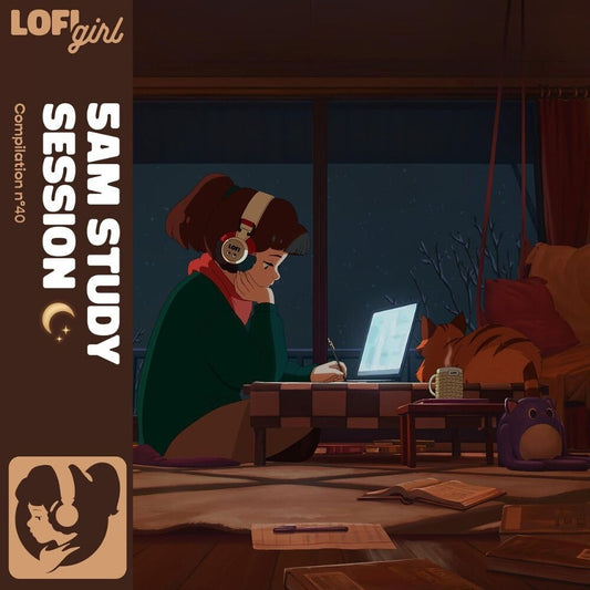 the album cover for Various Artists - 5 A.M. Study Session [Colored]