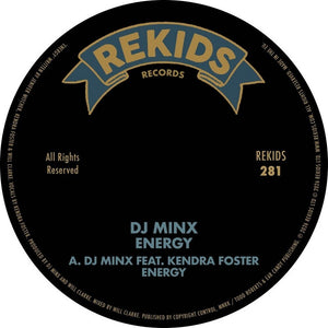 DJ Minx - Energy [12" Vinyl]