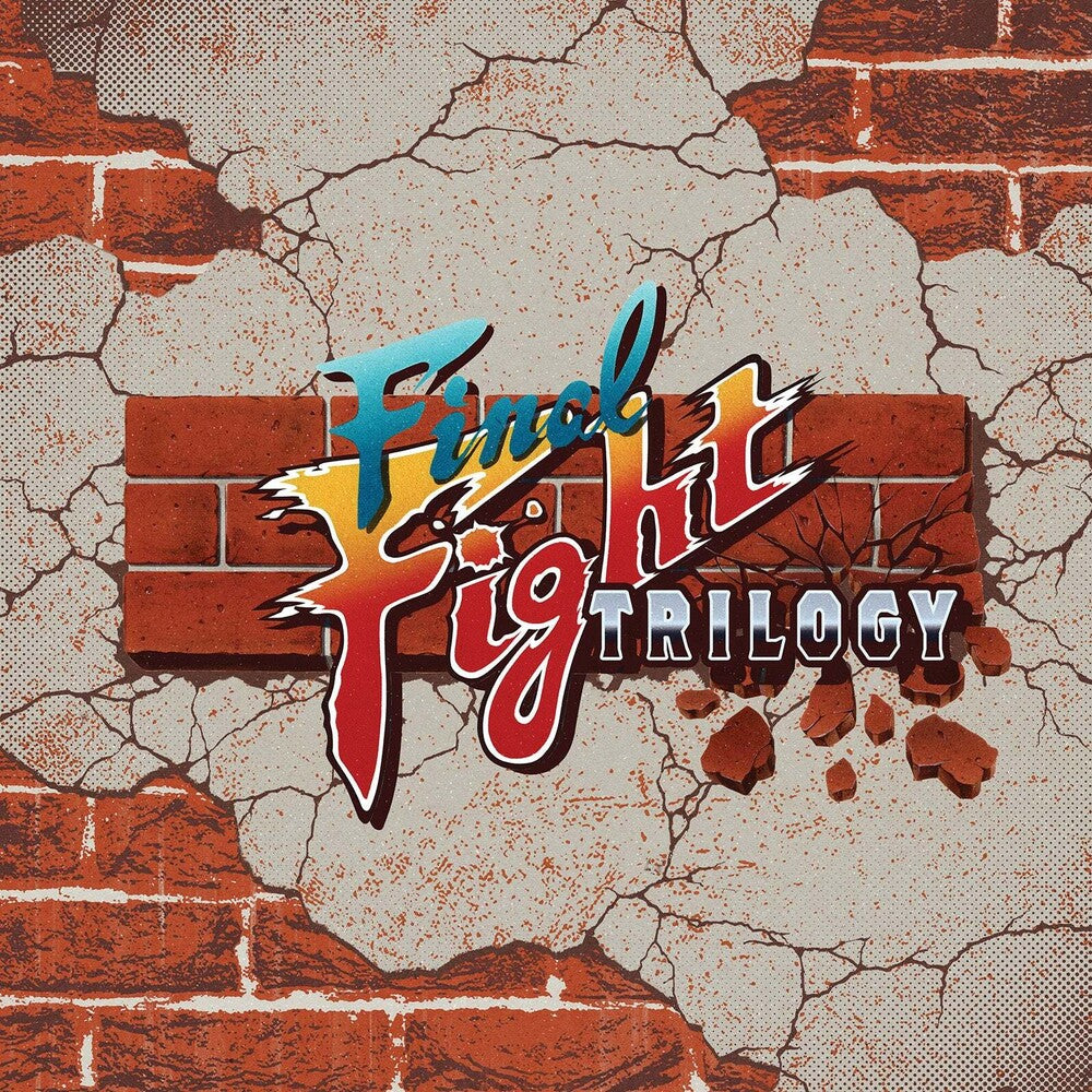 the album cover for Capcom Sound Team (Blue) (Colv) (Grn) (Red) - Final Fight Trilogy - O.S.T. (Blue) [Colored Vinyl] (Grn)