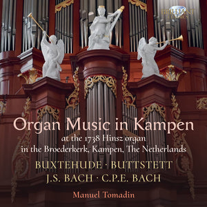 Manuel Tomadin - Buxtehude Buttstett J.S. Bach & C.P.E. Bach: Organ [CD]