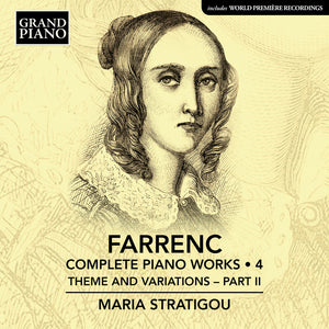 Maria Stratigou - Farrenc: Complete Pno Works Vol. 4 [CD]