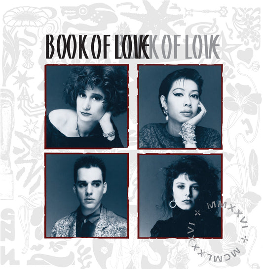 the album cover for Book Of Love - Book Of Love (Anniversary Edition) [Clear]