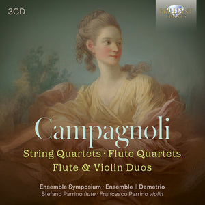 Ensemble Symposium - Campagnoli: Str Qrts Flute Qrts Flute & Vn Duos [CD]