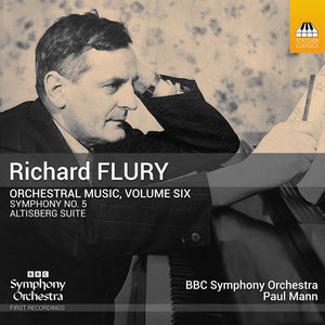 BBC Symphony Orchestra - Richard Flury: Orchestral Music Vol. 6 [CD]