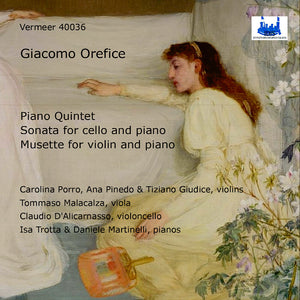 Carolina Porro - Giacomo Orefice: Quintet For Pno & Strs Son For [CD]