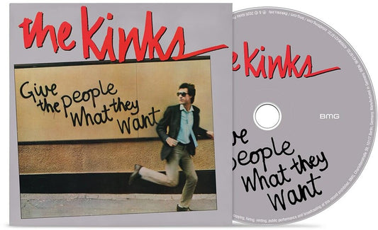 the album cover for Kinks - Give The People What They Want