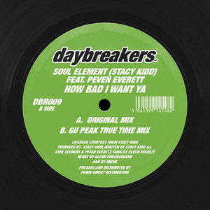 Soul Element (Aka Stacy Kidd & Peven Everett) - How Bad I Want Ya [12" Vinyl]