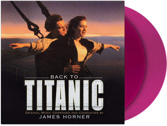 the album cover for James Horner - Back To Titanic - O.S.T. [180 Gram Violet]