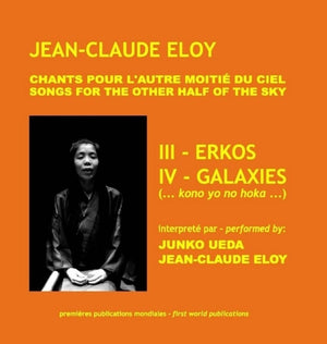 Jean Eloy -Claude - Chants Pour L'autre Moitie Du Ciel: Iii - Erkos Iv [CD]