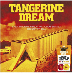 Tangerine Dream - Brussels 1976 - Red/Yellow [Colored Vinyl] [Deluxe] (Gate)