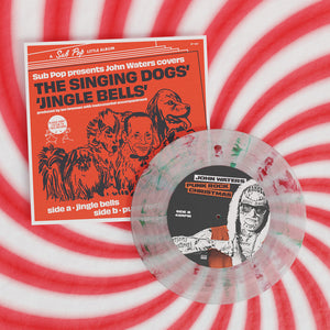 John Waters - It's a Punk Rock Christmas (color 7inch) [7" Vinyl]