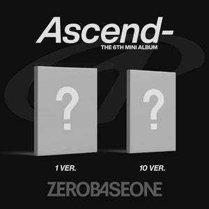 Zerobaseone - Ascend- (1 Ver. & 10 Ver.) [CD]