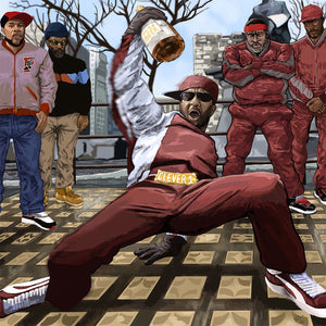 Clever 1 x Shar tha Analog Bastard - Da Buze Bruvaz present Clever 1 Az LO Kirkland- Da Baddest Incredible B-Boy known 2 Mankind illin wit Shar tha Analog Bastard [LP]