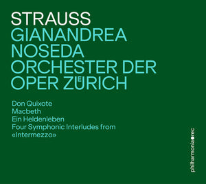 Orchester Der Oper Zurich - Richard Strauss: Tone Poems & Interludes [CD]