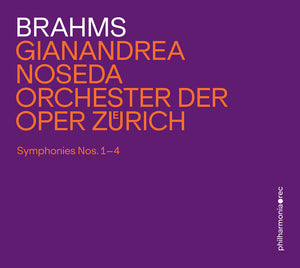 Orchester Der Oper Zurich - Johannes Brahms: Syms 1-4 [CD]