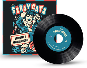 The Stray Cats - Stampede / Teenage Heaven [Black]