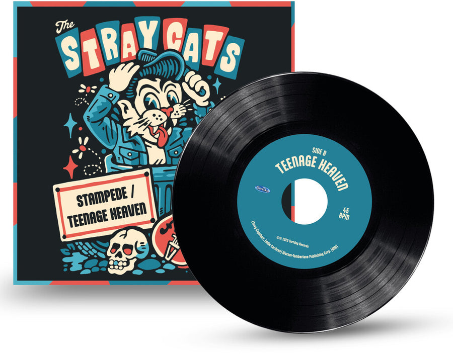 Pre-Order: Stray Cats - Stampede / Teenage Heaven [7" Vinyl]