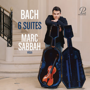 Marc Sabbah - J.s. Bach's Six Suites for Violoncello on the Viola [CD]