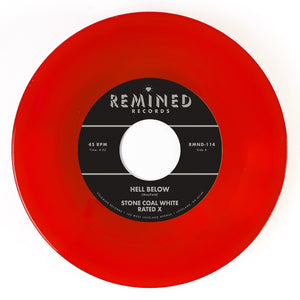 Stone Coal White - Hell Below / Free - Clear Orange/Red [Clear Vinyl] (Org)