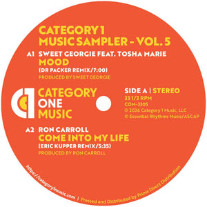 Category 1 Music Sampler Vol. 5 / Various - Category 1 Music Sampler Vol. 5 / Various [12" Vinyl]