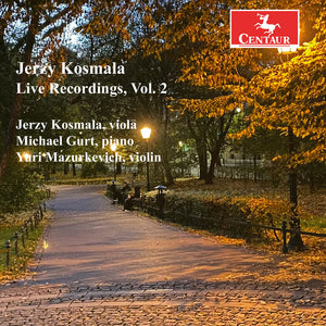 Jerzy Kosmala - Jerzy Kosmala Live Recordings Vol. 2 [CD]
