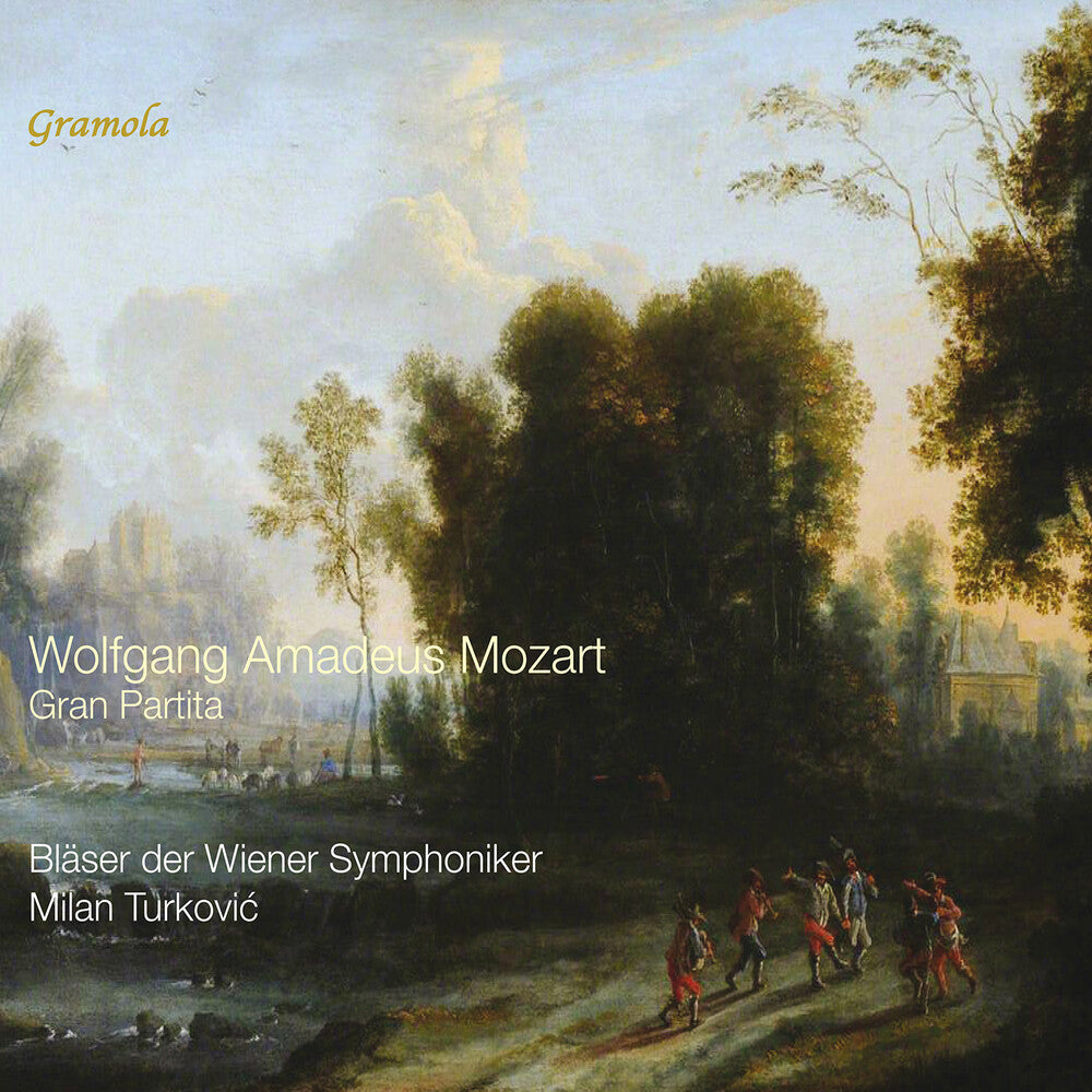 the album cover for Blaser Der Wiener Symphoniker - Gran Partita