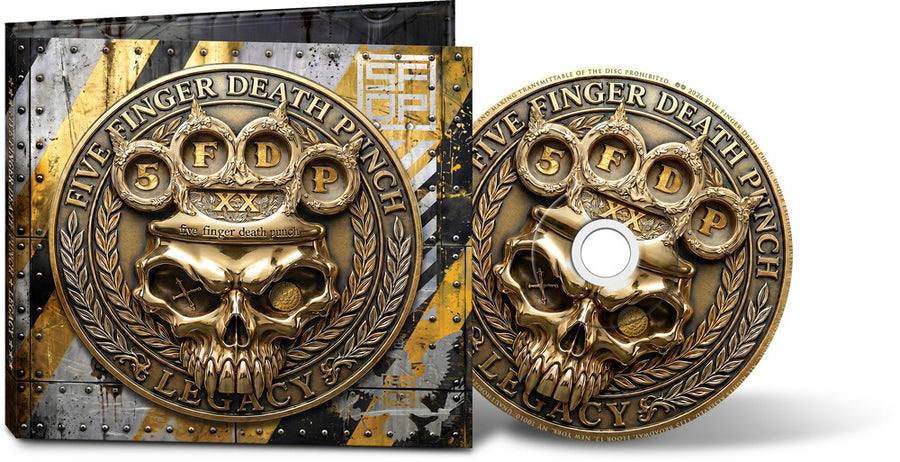 Pre-Order: Five Finger Death Punch - Legacy [Indie Exclusive Alternate Cover with Gold Disc]