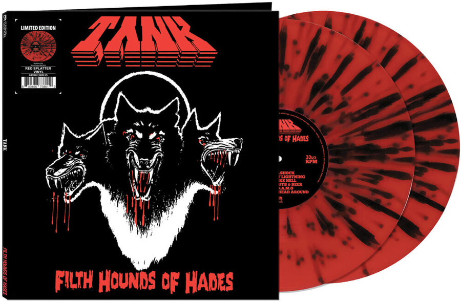 Tank - Filth Hounds of Hades - Deluxe Edition [Red/Black Splatter]