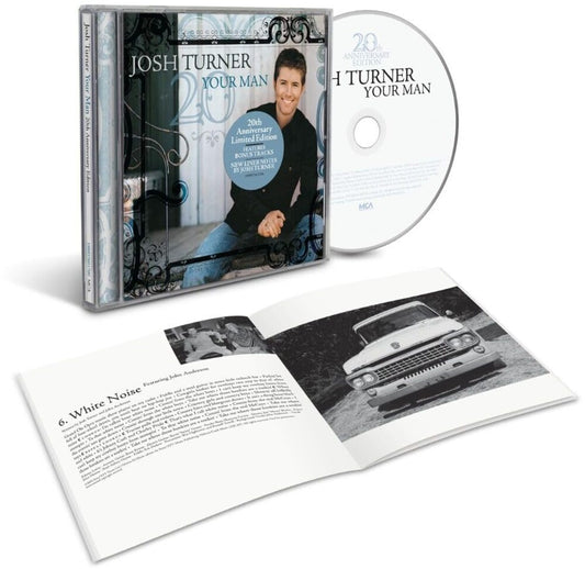 the album cover for Josh Turner - Your Man (Aniv)