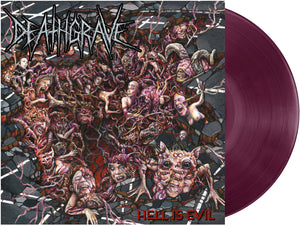 Deathgrave - Hell Is Evil [Colored Vinyl] [Deluxe] [Limited Edition] (Purp) (Foem)