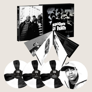 Pre-Order: De La Soul - Stakes Is High - 30th Anniversary [Black and White Spoke Effect + print of Dave]