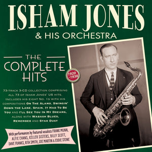 Pre-Order: Jones, Isham & His Orchestra - The Complete Hits 1920-38 [CD]
