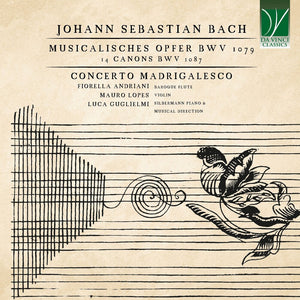 Pre-Order: Fiorella & Mauro Lopes & Luca Guglielmi Andriani - Johann Sebastian Bach: Musicalisches Opfer Bwv 1079, 14 Canons Bwv 1087 [CD]