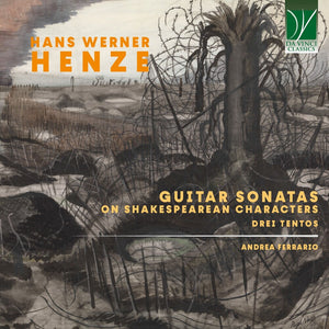Pre-Order: Andrea Ferrario - Hans Werner Henze: Sonatas on Shakespearean Characters, Drei Tentos [CD]