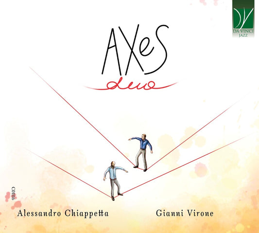 the album cover for Gianni & Alessandro Chiappetta Virone - Axes Duo