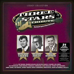 Pre-Order: Pat Boone - Three Stars Tribute (Blk) [Clear Vinyl]