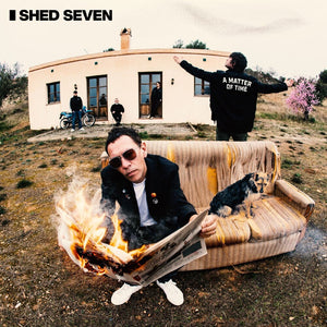 Shed Seven - Matter Of Time - Black/Red Marble (Blk) [Colored Vinyl]