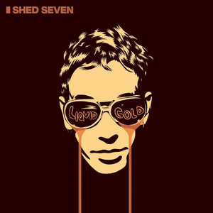 Shed Seven - Liquid Gold - Red/Black Marble (Blk) [Colored Vinyl] (Red)