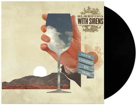 the album cover for Sleeping With Sirens - Let's Cheers To This