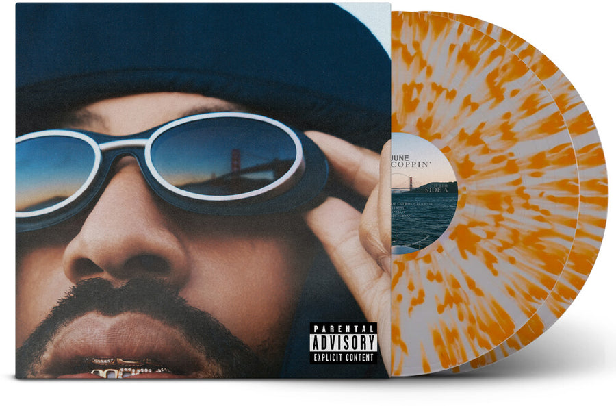 Pre-Order: Larry June - Who Coppin [Indie Exclusive Clear & Orange Splatter]