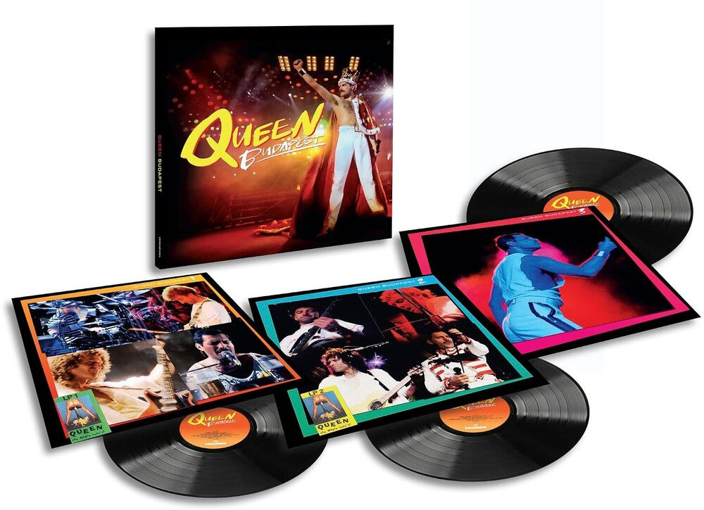 the album cover for Queen - Budapest (Aniv)