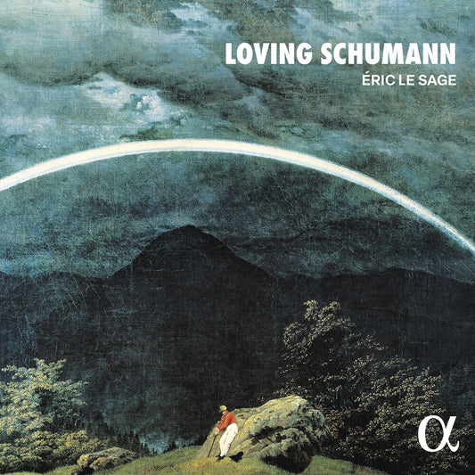 the album cover for Eric Sage  Lee - Loving Schumann