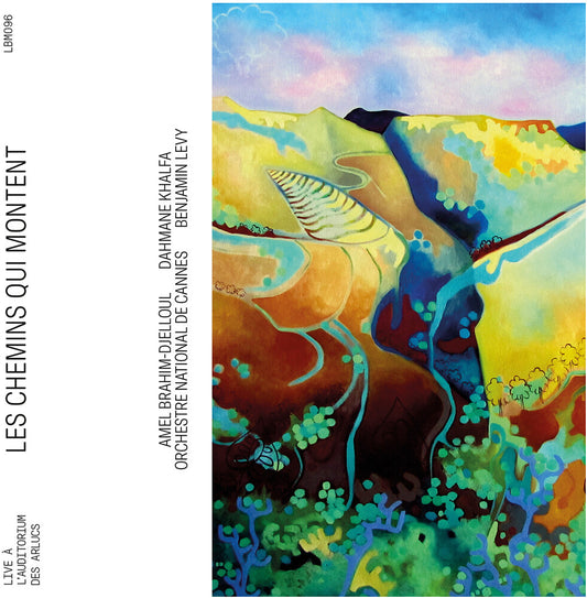 the album cover for Amel Djelloul  Brahim - Les Chemins Qui Montent (Live)