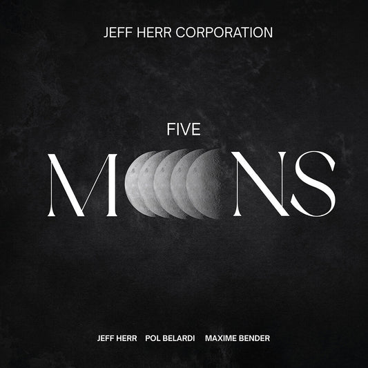 the album cover for Jeff Herr - Five Moons